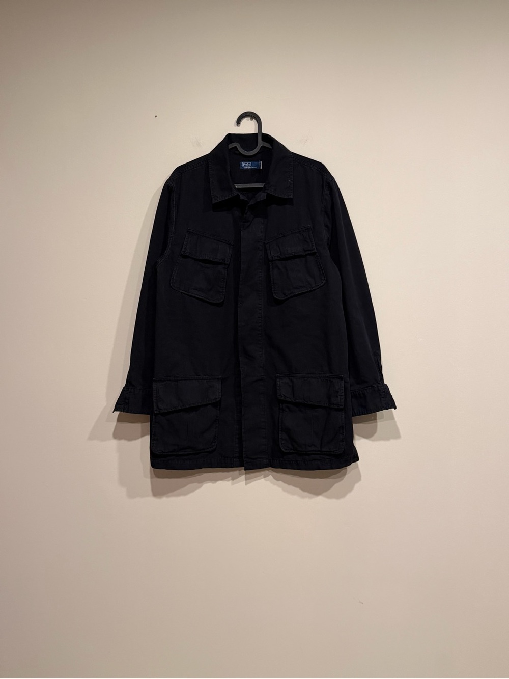 Ralph Lauren Black Military Field Jacket